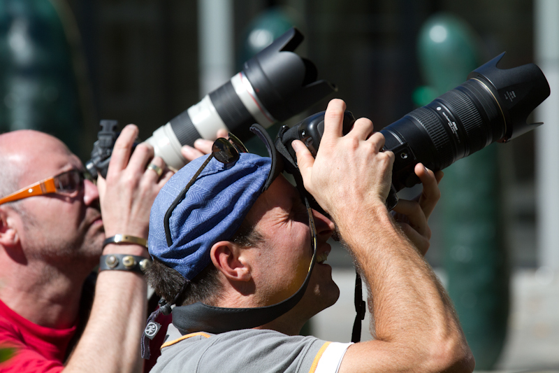 Fotografen In Action